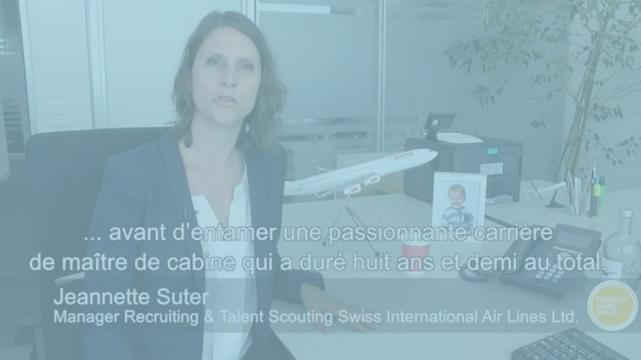 Jeannette Suter, Swiss International Air Lines Ltd.